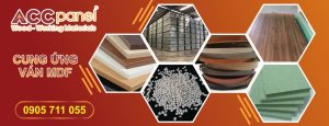 LỰA CHỌN VÁN E1 CỦA ACC ĐỂ LÀM NỘI THẤT